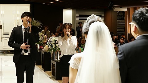 [축가]  Tonight I Celebrate My Love