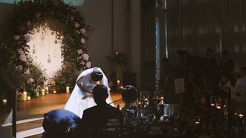 [맞절 & 예물교환 & 인사] Tonight I Celebrate My Love